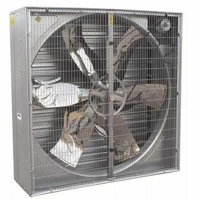 El ventilador de escape de la granja de 380 voltajes 70dB adopta acero galvanizado en caliente
