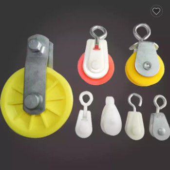 Línea de alimentación de agua de accesorios para gallineros de aves de corral polea de acero inoxidable