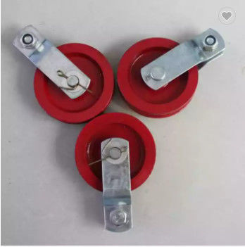Línea de alimentación de agua de accesorios para gallineros de aves de corral polea de acero inoxidable