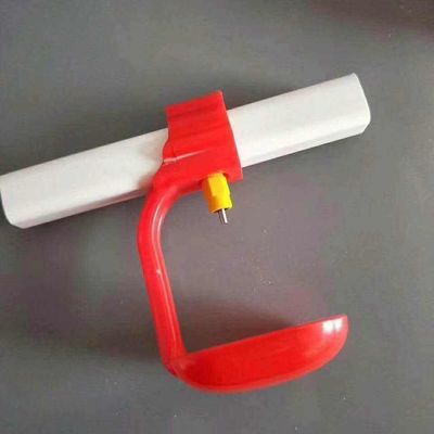 Tubo cuadrado de 25 mm Línea de consumición de aves de corral Tubo de agua de pollo de PVC de plástico