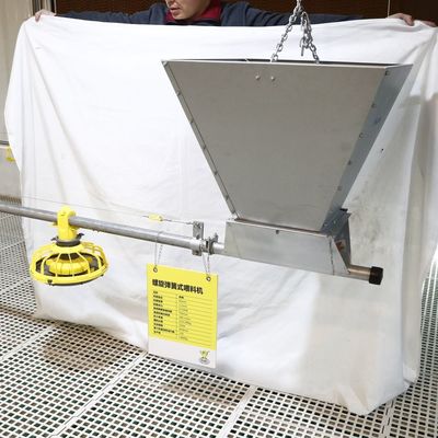 Línea plástica de la alimentación de las aves de corral del equipo de granja avícola garantía de 1 año