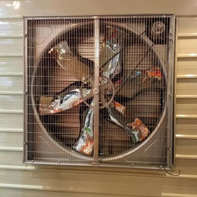 fan de la pared de los 62*62*40cm para el sistema del martillo de la caída de la granja lechera 960r/Min