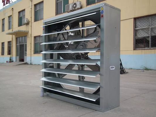 Ventiladores de ventilación de acero galvanizado para gallineros, ventiladores de escape para gallineros de invernaderos