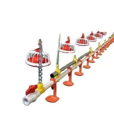 Tubería galvanizada Sistema automático de alimentación de pollos Longitud de tubería de 3 m