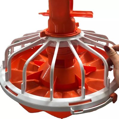 Máquina alimentadora de pollos de 45 mm de diámetro Alimentación de piso completamente automática