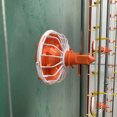 Sistema automático del alimentador del pollo del equipo 0.75kw de la granja avícola de HX