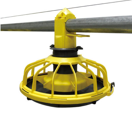 14/16 divisiones equipo de granja avícola comederos y bebedores de pollo de plástico