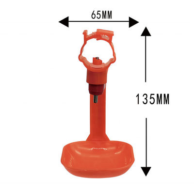 Sistema de consumición modificado para requisitos particulares del pezón del polipropileno del bebedor del alimentador de las aves de corral